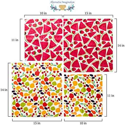 7 Pc Beeswax Wraps for Food and Kitchen Storage