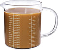 77L Glass Measuring Cup, High Borosilicate Glass Measuring Cup by 77L