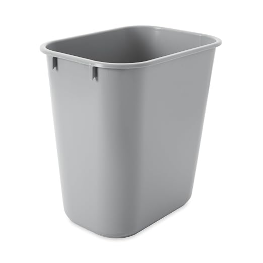 Rubbermaid Commercial Products Deskside Wastebasket/Trash Can, by RubbermaidCommercialProducts
