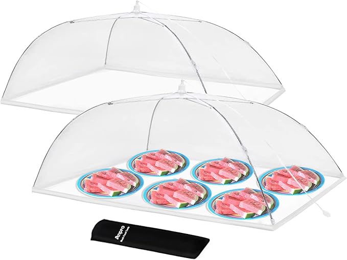 Anpro Food Covers for Outdoors, Pop-Up Mesh Food Tents, Collapsible Reusable by HOME