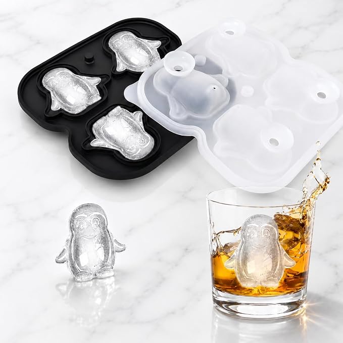 Penguin Ice Cube Tray Mold by WelcomeToNerien