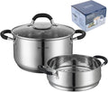 SLOTTET Stainless Steel 8 Quart Stock Pot by SLOTTET