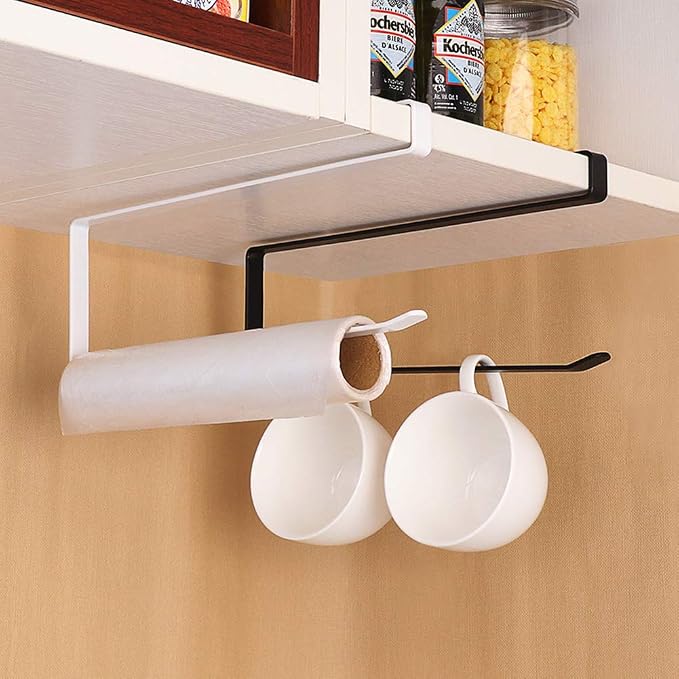 Usmascot Paper Towel Holder Dispenser Under Cabinet Paper Roll Holders - Image 5