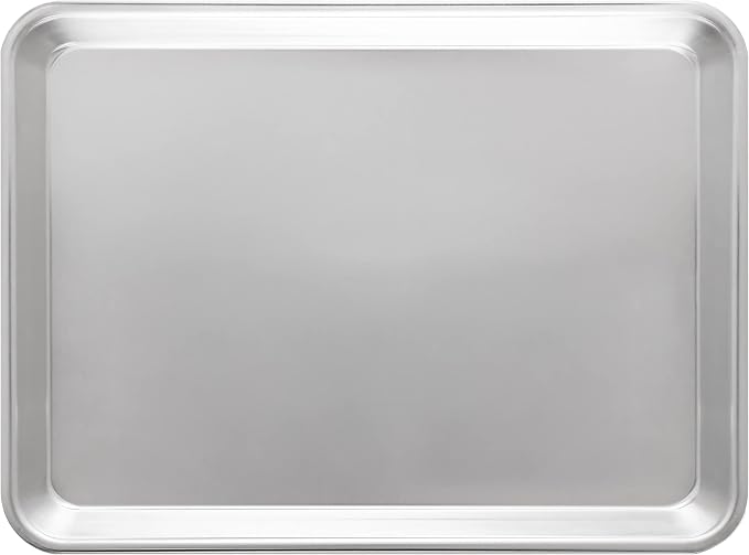 Fat Daddio's SP-QTR Natural Aluminum Quarter Sheet Pan - Image 2
