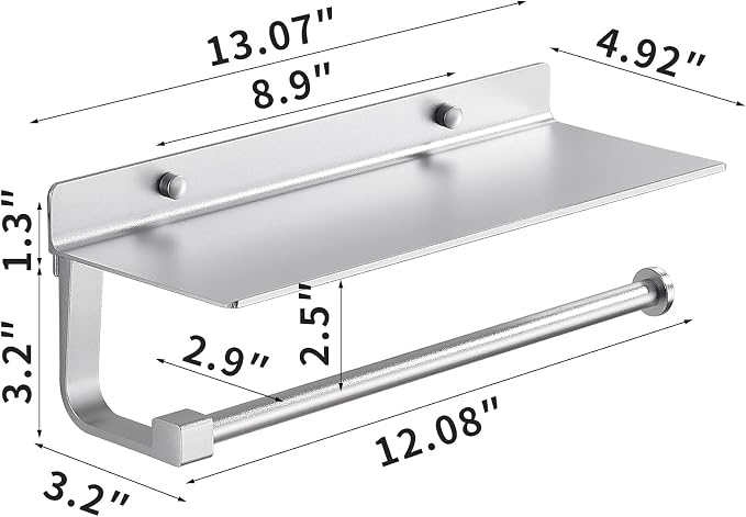 Paper Towel Holder Wall Mount - Image 7