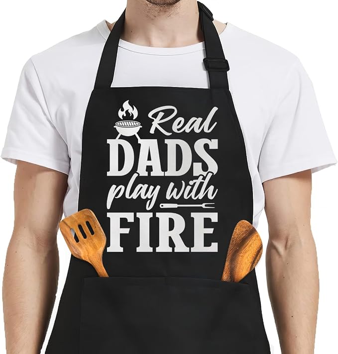 SANDJEST Funny Mens Aprons by SANDJEST