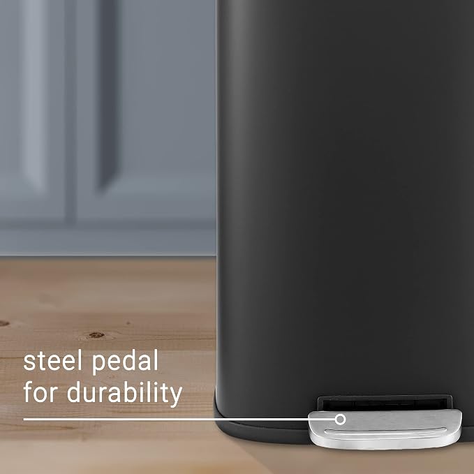 happimess HPM1011B Curtis 8-Gallon Step-Open Trash Can - Image 7