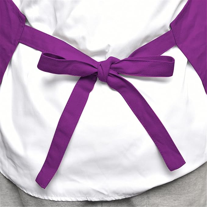 Art Aprons for Painting Pottery Ceramics, Mens Women Kitchen Cooking Aprons - Image 4