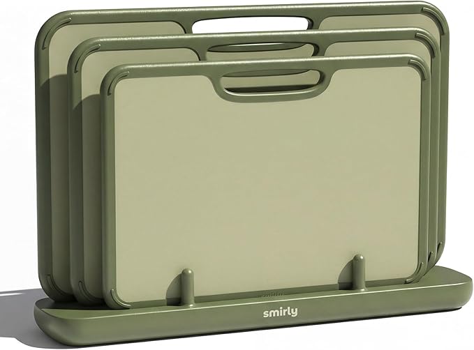 SMIRLY Plastic Cutting Board Set by Smirly