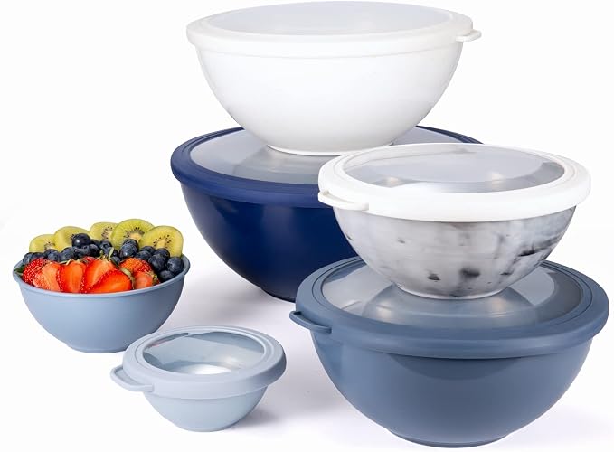 COOK WITH COLOR Mixing Bowls with Lids - Image 7