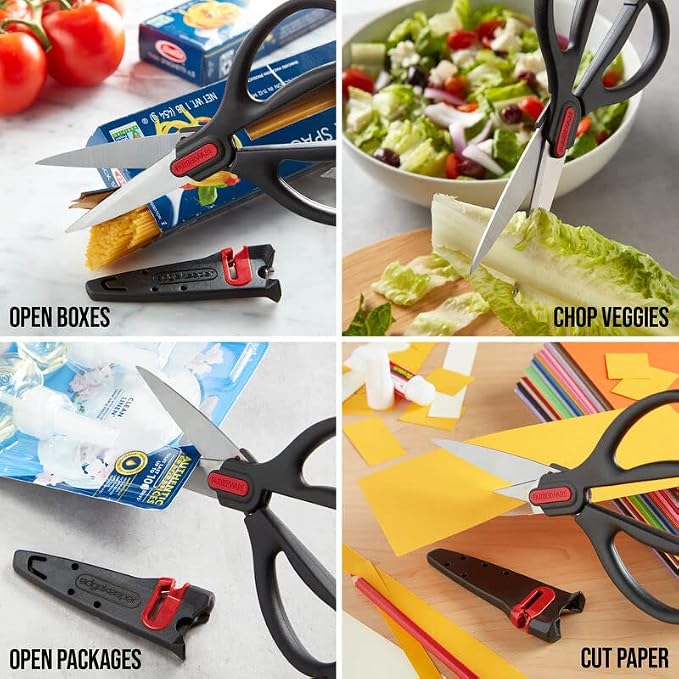 Farberware Self-Sharpening Stainless Steel All-Purpose Shears - Image 8
