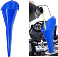 Long-Neck Oil Funnel for Automotive – Multi-Function Plastic Funnel for Oil by Cartisen