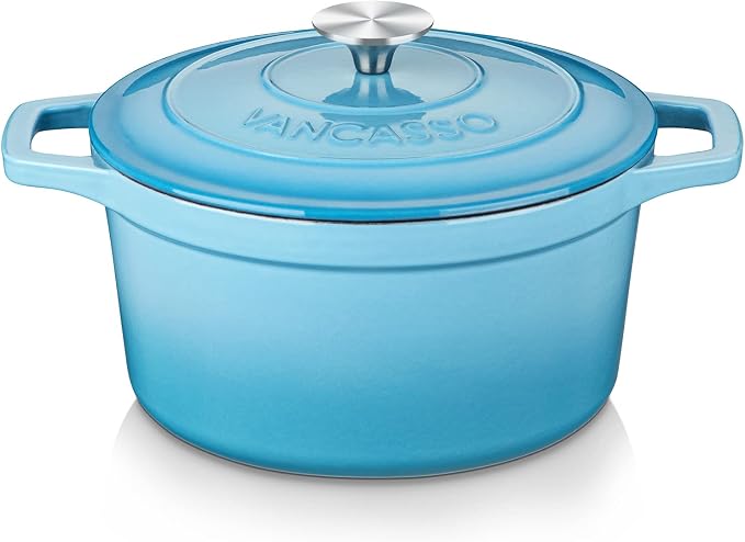 vancasso 6 QT Enameled Cast Iron Dutch Oven by vancasso