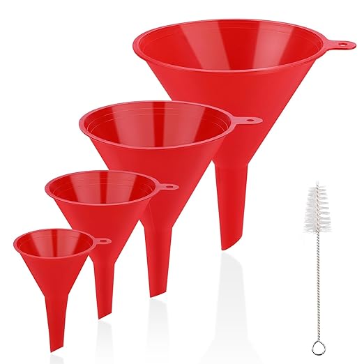 4 PCS Plastic Kitchen Funnel Set by Unknown