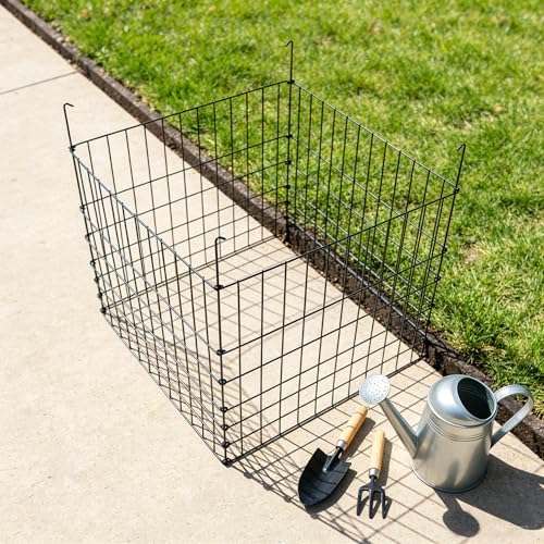 Garden Wire Compost Bin, 30x30x24 Inches, Green