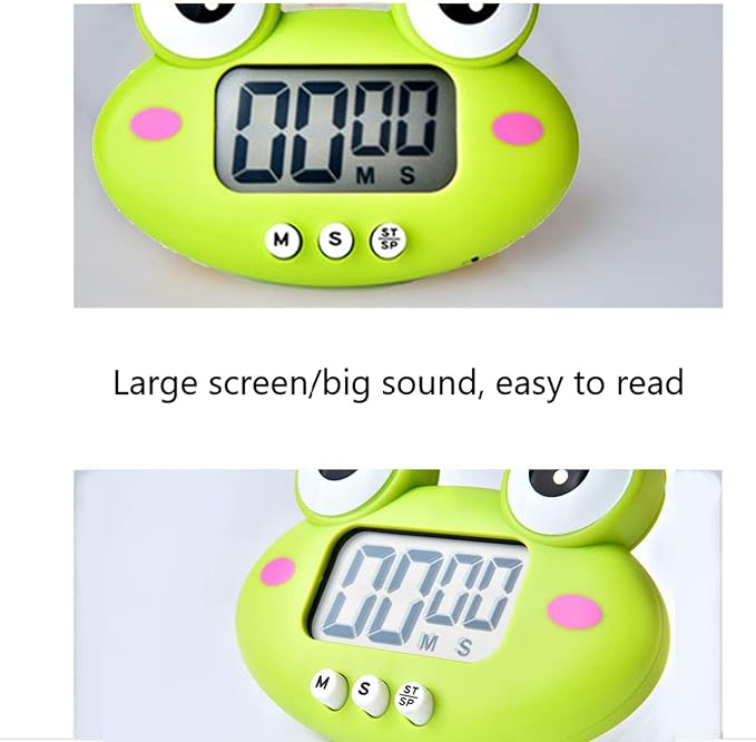 Kitchen Timer, Cute Cartoon Animal Countdown Timer, Digital Cooking - Image 2