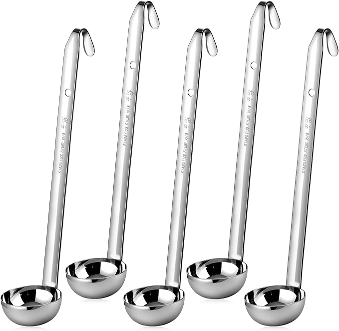 Cunhill 5 Pcs Soup Ladles Stainless Steel Serving Ladles by Cunhill