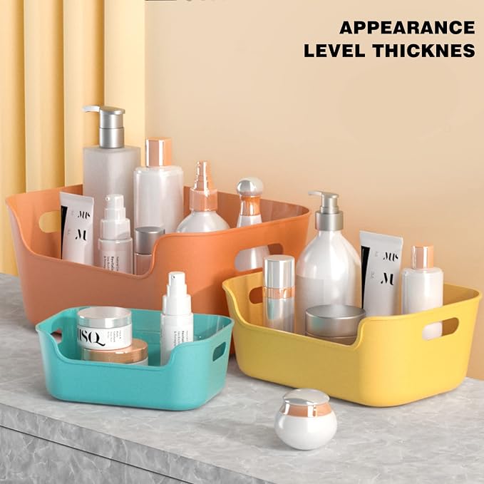 OWill 12-Pack Mixed Plastic Storage Bins and Baskets - Image 4