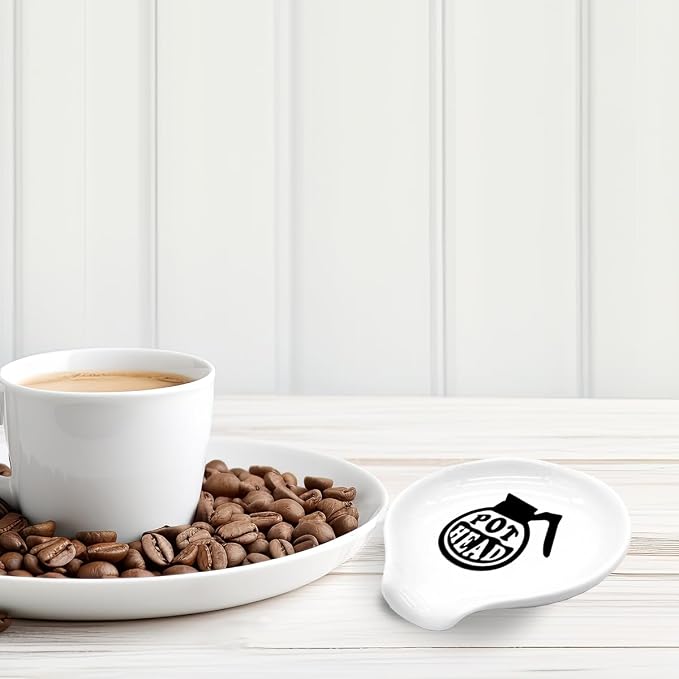Funny Coffee Spoon Holder-Coffee Spoon Rest-Cafe Bar Station Accessories-Pot - Image 4