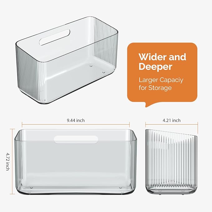 MaraFansie 4 Pack Over Cabinet Organizer Storage Lid Organizer Caddy Space - Image 6