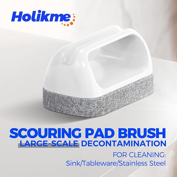 Holikme Deep Cleaning Brush Set, Scrub Pads - Image 3