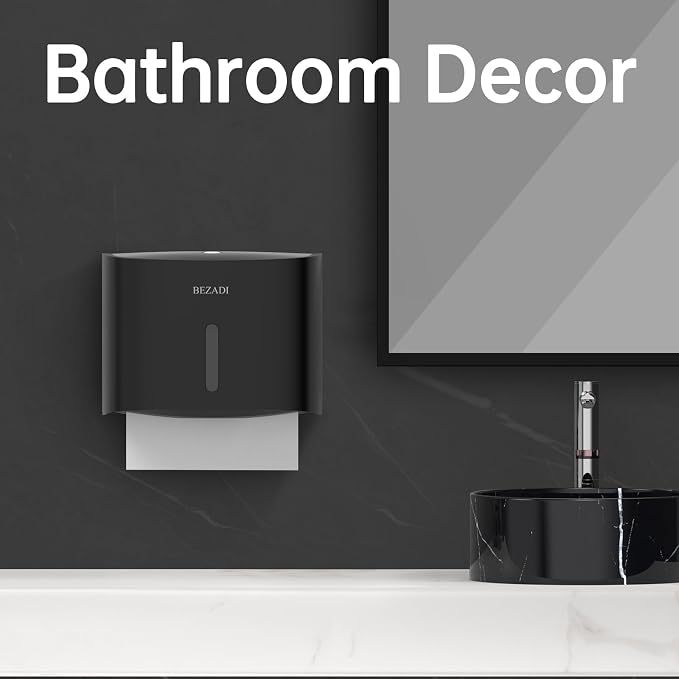 Paper Towel Dispenser, Large Capacity Wall Mount Tissue Dispensers - Image 6