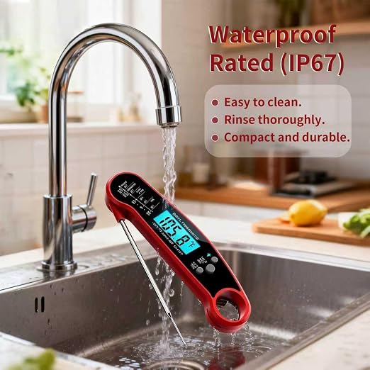 X&E Meat Thermometer Digital – Instant Read Food Thermometer - Image 4