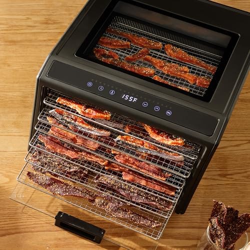 Excalibur Electric Food Dehydrator, 6 Trays, Black