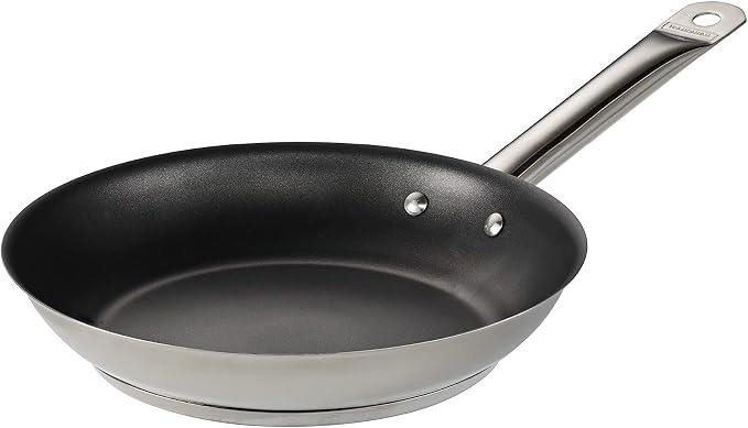 Tramontina 10-Inch Non Stick Frying Pan, Tri-Ply Base Stainless Steel Skillet by Tramontina