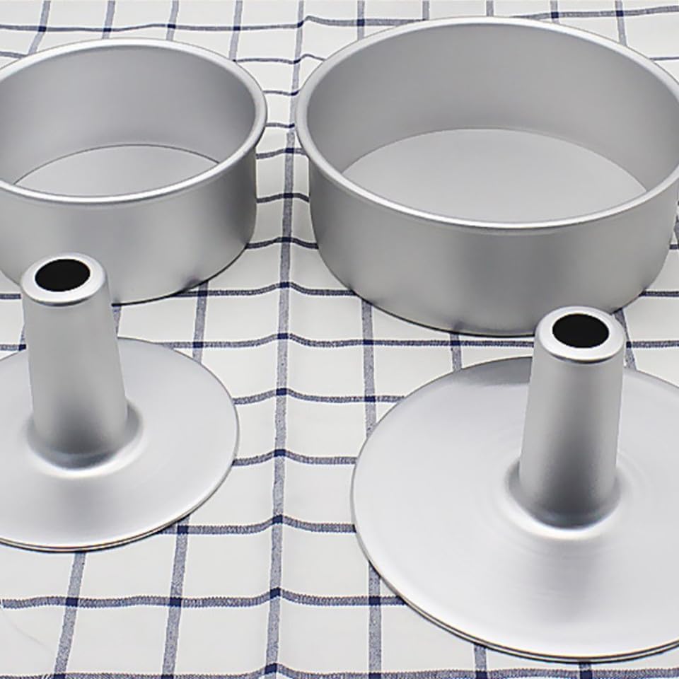 Hollow Baking Mold 6 Inch round 3 Piece Aluminum Alloy Cake Mold