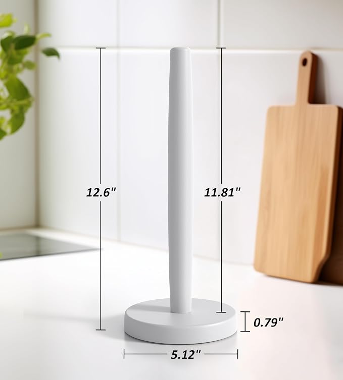KitchLife Wooden Paper Towel Holder Countertop - Image 2