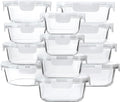 24-Piece Glass Food Storage Containers by MMCIRCO