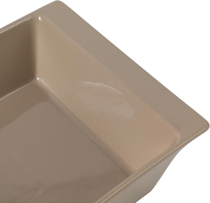 Gibson Elite 2.75-Quart 13.5" x 8.5" Stoneware Baking Dish - Image 7