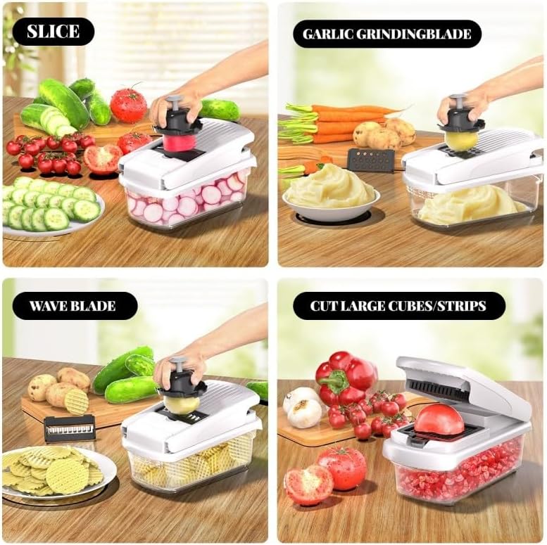 Fusionshop(USA) 10-in-1 Vegetable Chopper