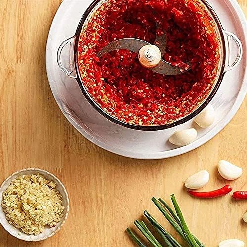 Electric Meat Grinder, 2L Capacity Glass Bowl