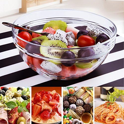 Maredash Mini Bowls 4 Inch Glass Bowls Set of 16
