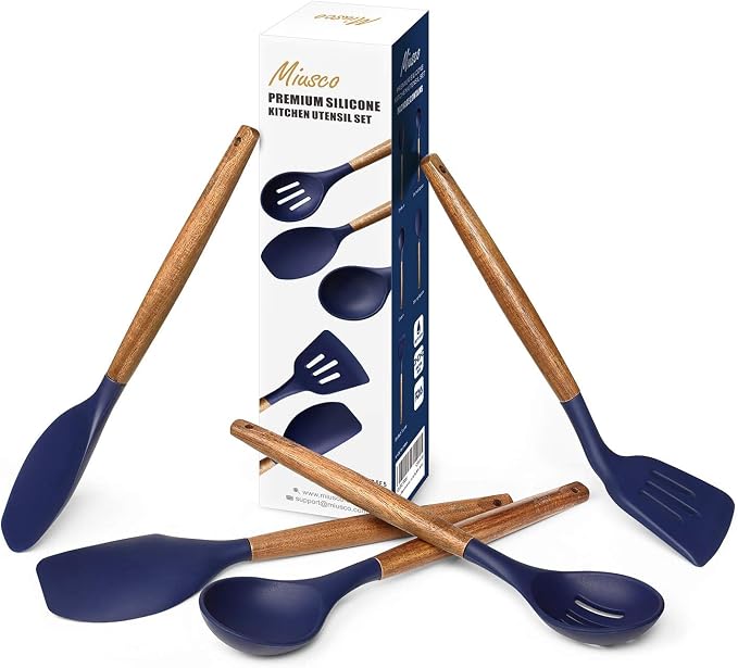 Non-Stick Silicone Kitchen Utensils Set - Image 9