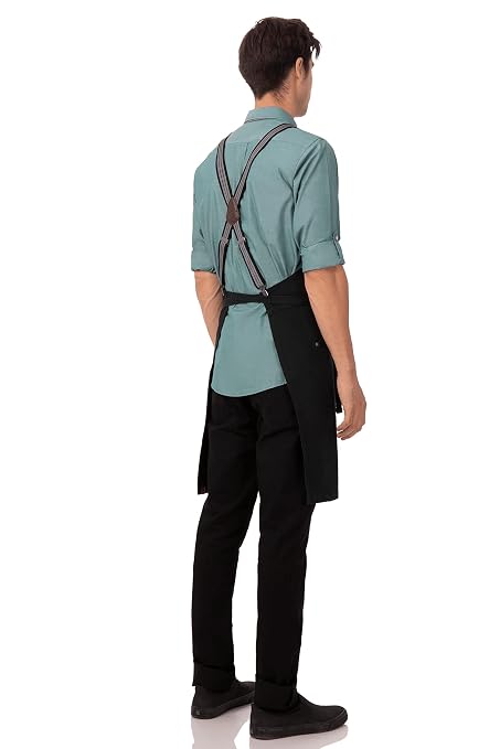 Chef Works Unisex Berkeley Bib Apron - Image 3