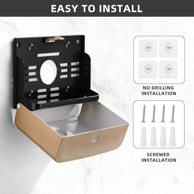 Paper Towel Dispensers Wall Mount: Multifold Z-Fold Paper Towel Holder - Image 7