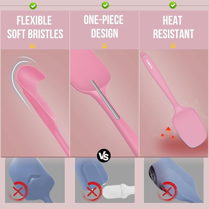 Walfos Silicone Spatula Set of 5 - Image 6