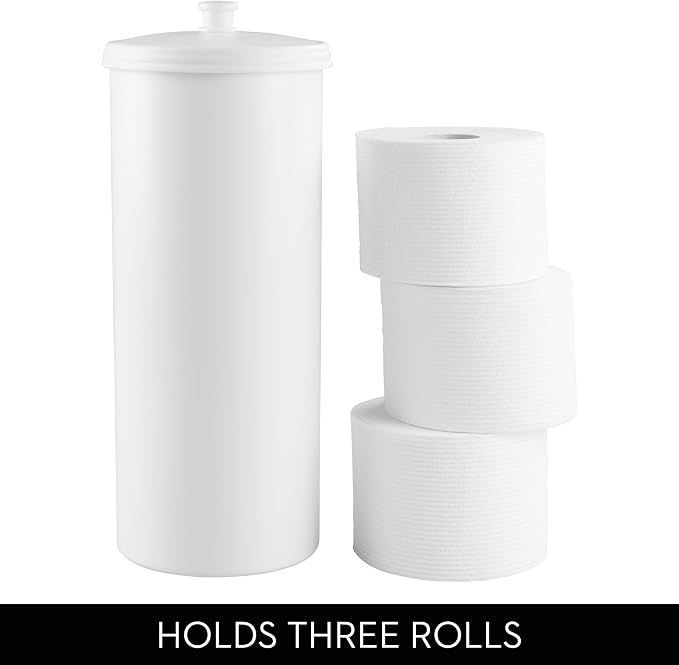 iDesign Freestanding Bathroom Toilet Paper Storage Holder - Image 4
