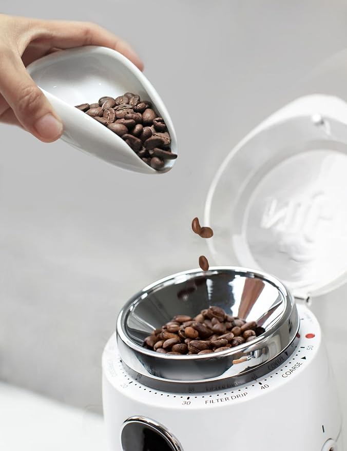 Coffee Bean Dosing Cup and Spray Bottle Set, Ceramic Single Dosing Tray - Image 5