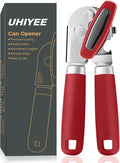 Manual Can Opener, UHIYEE Handheld Can Opener Heavy Duty by UHIYEE