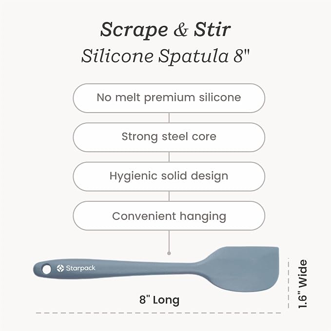 Starpack 'Scrape & Stir' Silicone Spatula - Image 4