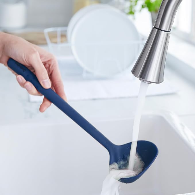 GreenPan Silicone Ladle, Soup Mixing Stirring Serving, Cooking Kitchen Utensil - Image 6