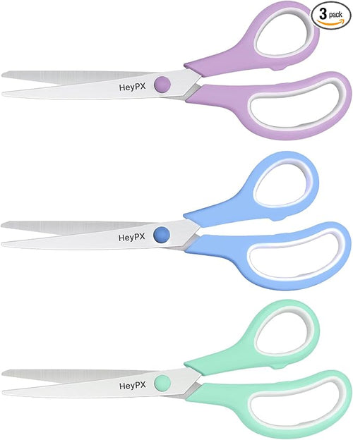 3-Pack 8.5" Ultra Sharp Stainless Steel Scissors by Unknown
