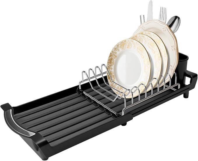 Dish Drying Rack Compact Expandable - Image 7