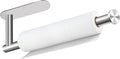 Paper Towel Holder, Self Adhesive or Drilling Paper Towel Holder Under Cabinet by ProvideThePerfectChoice