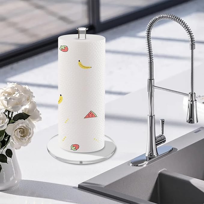 Acrylic Paper Towel Holder, Paper Towel Stand - Image 6