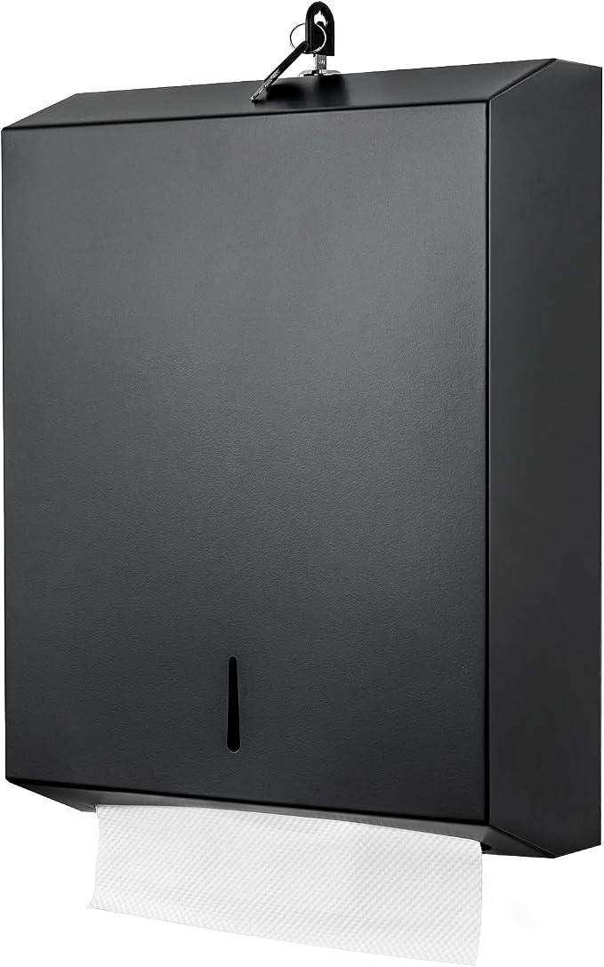 Paper Towel Dispenser Wall Mount Commercial c fold Multifold Trifold, Touchless by Gorlary